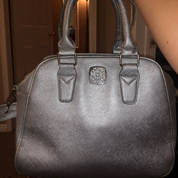 Silver tote bag - Picture 3 of 4